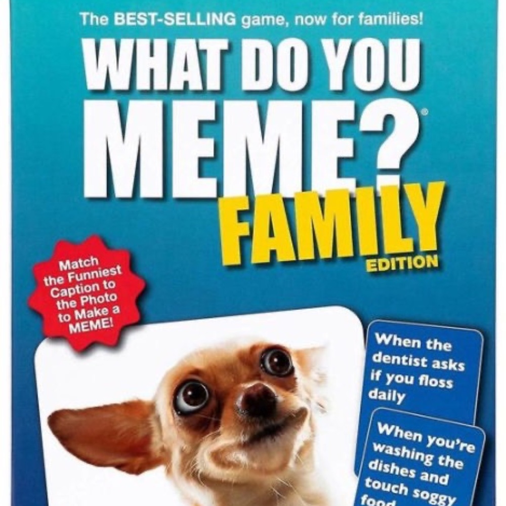 What do you Meme? Family Edition Game NWT